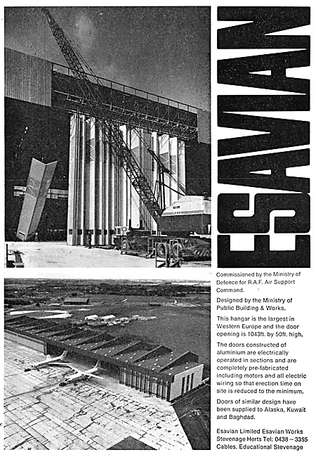 Esavian Hangar Doors 1968                                        