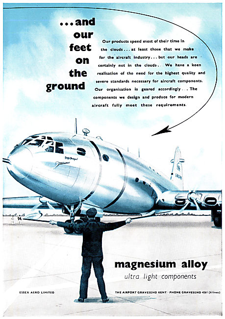 Essex Aero Magnesium Alloy Compnents                             