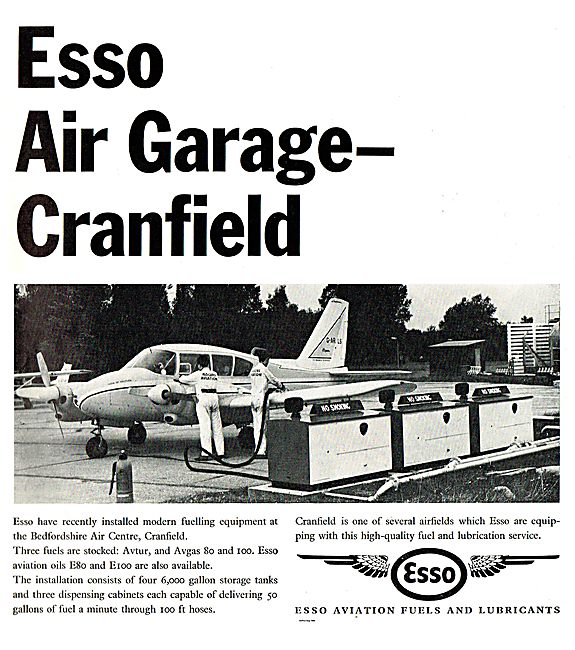 The Esso Air Garage At Cranfield                                 