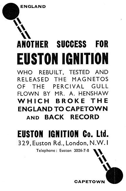 Clouston's Comet Magnetos Euston Ignition Co                     