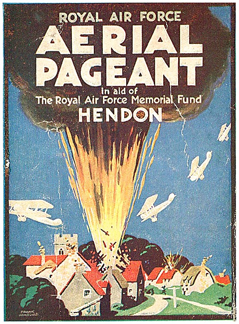 RAF Aerial Pageant Hendon July 1921                              