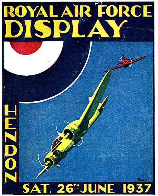 RAF Display Hendon. June 26th 1937                               