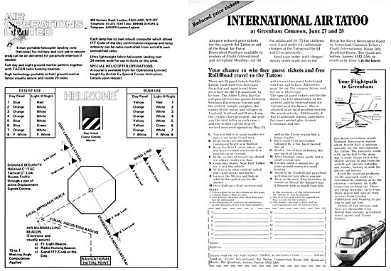 International Air Tatoo Greenham Common June 1981                