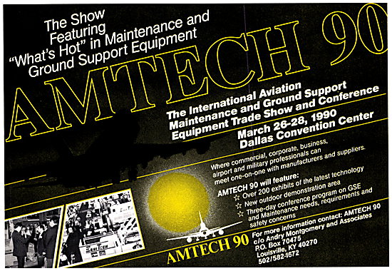Amitech 90 Dallas. Ground Support Equipment Exhibition           
