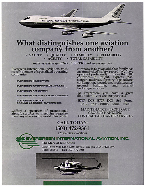 Evergreen International Aviation                                 