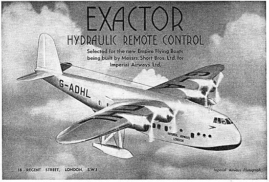 Exactor Hydraulic Remote Controls. (Heleshaw Beecham Patents)    