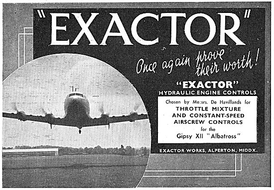 Exactor Mixture & Constant Speed Airscrew Controls               