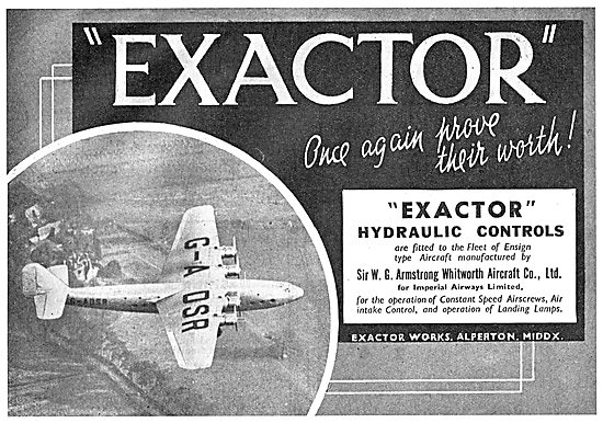 Exactor Aircraft Controls                                        