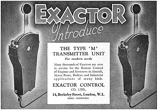 Eaxctor Type M Transmitter Control Unit                          