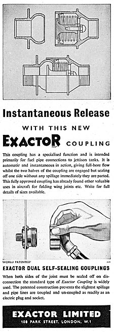 Exactor Aircraft Controls & Components                           