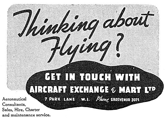 Aircraft Exchange & Mart - Sales, Hire & Training                