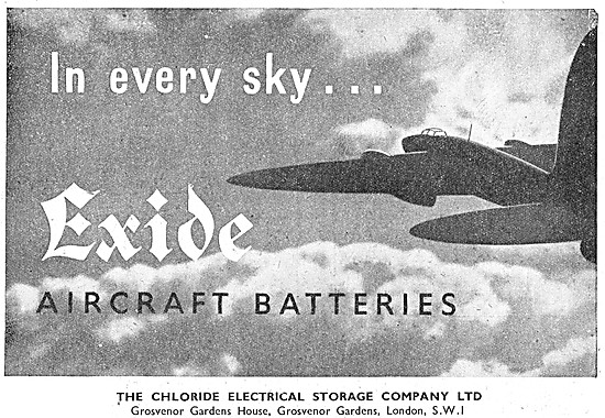 Exide Aircraft Batteries                                         
