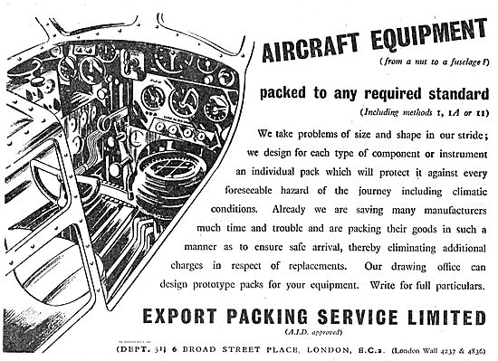 Export Packing Service For Aviation. From A  Nut To A Fuselage   