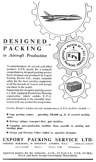 Export Packing Service For Aircraft Components                   