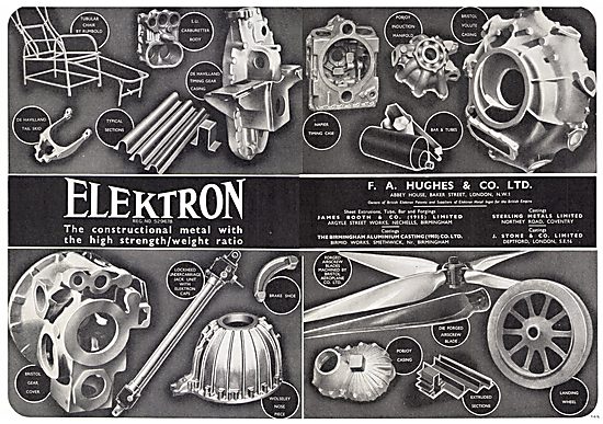 F.A.Hughes Elektron - Magnesium-Zirconium - Alloys               