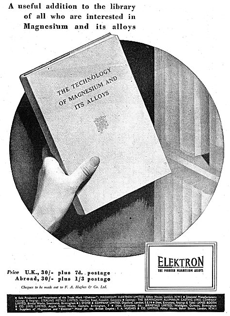 F.A.Hughes Elektron - Magnesium-Zirconium - Alloys               