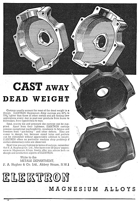 F.A.Hughes Elektron - Magnesium-Zirconium - Alloys               