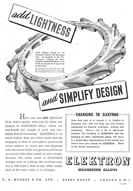 F.A.Hughes Elektron - Magnesium-Zirconium - Alloys               