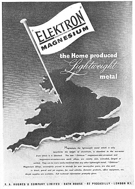 F.A.Hughes Elektron - Magnesium-Zirconium - Alloys               