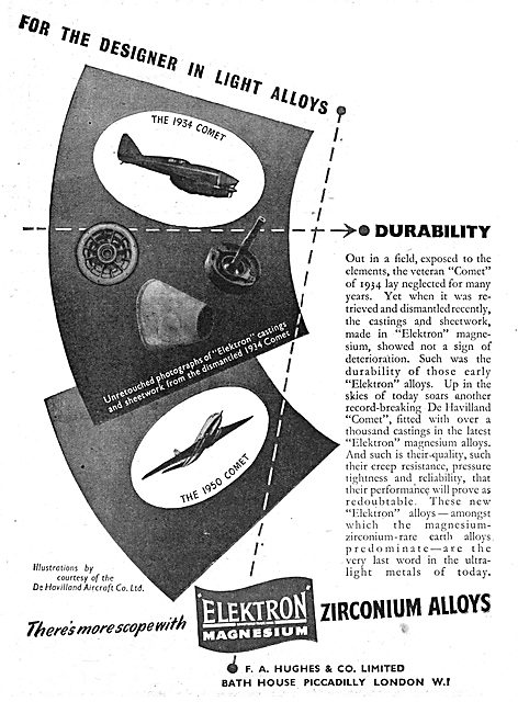 F.A.Hughes Elektron - Magnesium-Zirconium - Alloys               