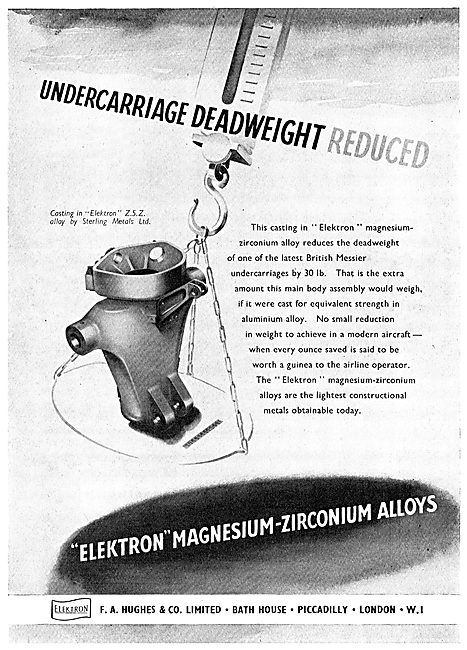 F A Hughes Elektron - Magnesium-Zirconium - Alloys               