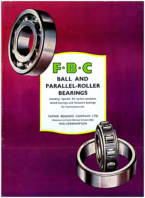Fafnir Bearing Co: FBC: Bearings - Fischer Bearings              