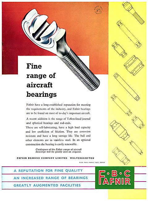 Fafnir Bearing Co: FBC: Bearings                                 