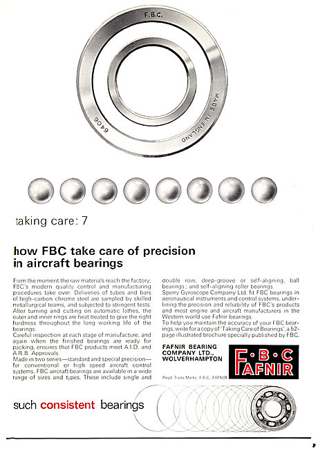 Fafnir Bearing Co: FBC: Bearings                                 