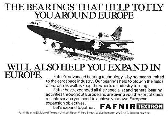 Fafnir Bearing Co: FBC: Bearings                                 