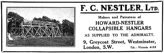 F.C.Nestler - Howard-Nestler Collapsible Hangars                 