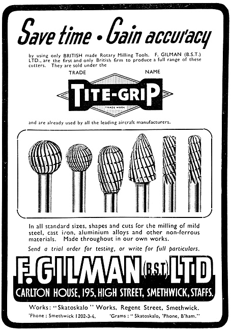 F.Gilman Machine Tools - Tite Grip                               