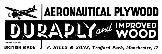 F Hills & Sons Duraply And Improved Wood                         