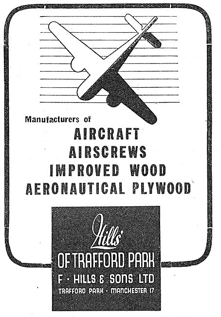 F.Hills Duraply Aeronautical Plywood                             