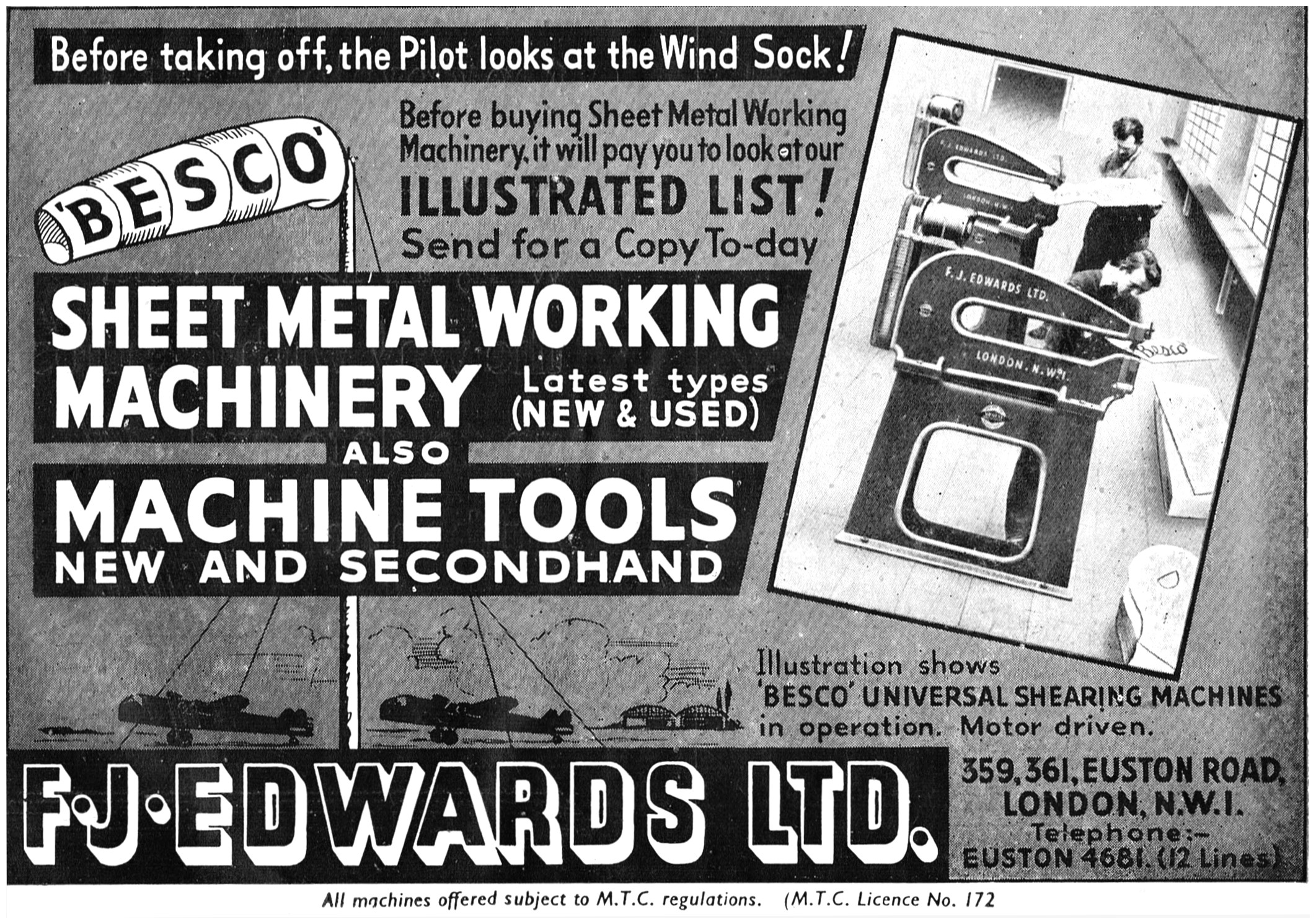 F.J.Edwards Machine Tools - BESCO Sheet metal Working Equipment  