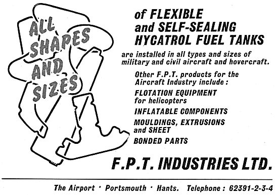 FPT Industries - HYCLAD Seals, Extrusions. Hycatrol Fuel Tanks   