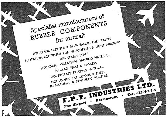 FPT Industries - Rubber Components For Aircraft 1965             