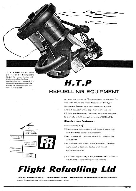 Flight Refuelling - Aircraft Refuelling Equipment - HTP          