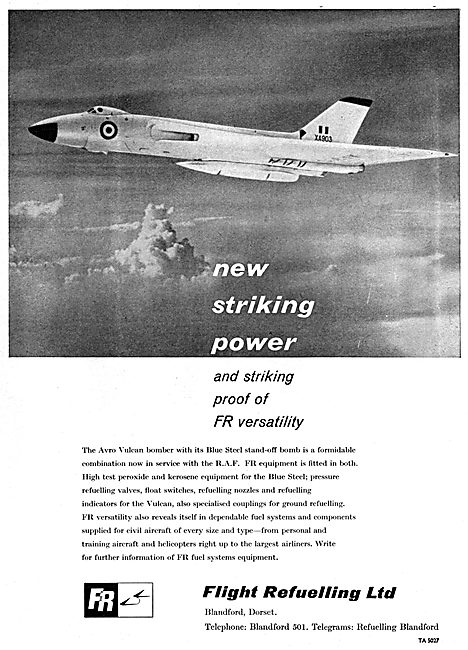 Flight Refuelling Limited HTP & Kerosene Pressure Refuelling     
