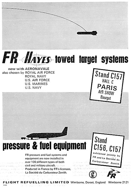 Flight Refuelling Limited. FR Hayes Towed Target Systems         