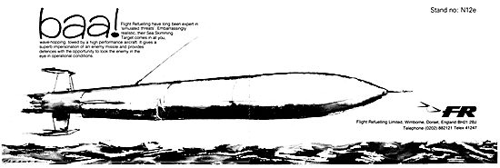 Flight Refuelling Sea-Skimming Targets - FR Towed Targets        