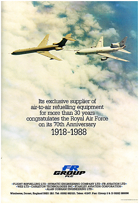 Flight Refuelling Probe & Drogue Air-To-Air Refuelling Systems   