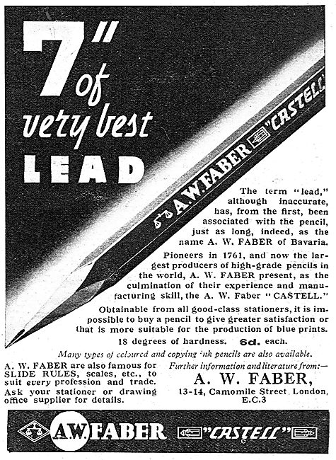 Faber Castell Lead Pencils                                       