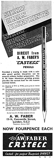 Faber Castell Draughtsmens' Pencils                              