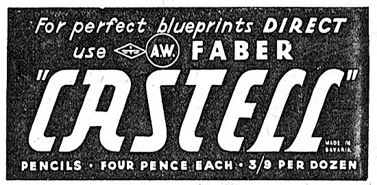 Faber Castell Drawing Instruments 1939                           