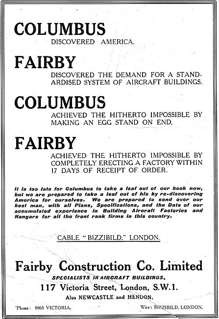 Fairby Construction Co Ltd - Newcastle & Hendon                  