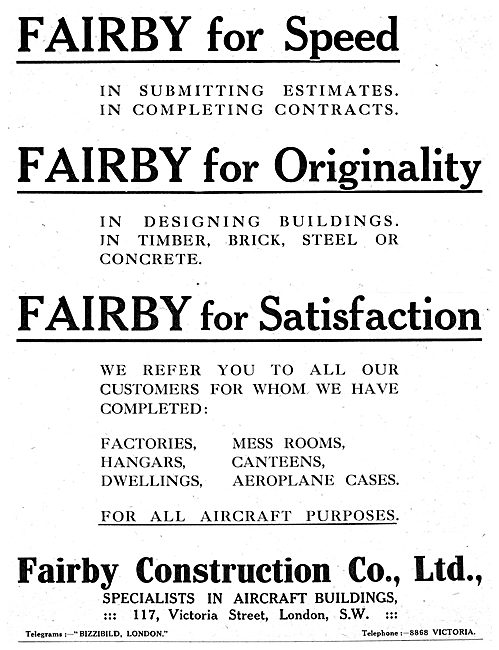 Fairby Construction Co. Factory Buildings                        
