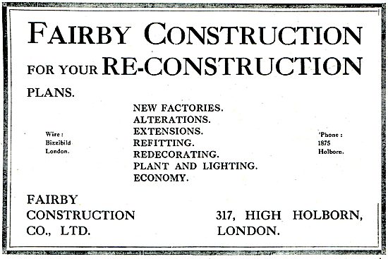 Fairby Construction Co Ltd                                       