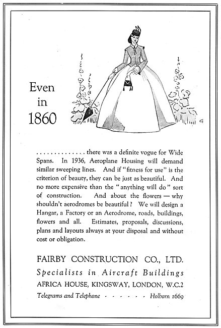 Fairby Construction Co Ltd : Aerodrome Building Specialists      