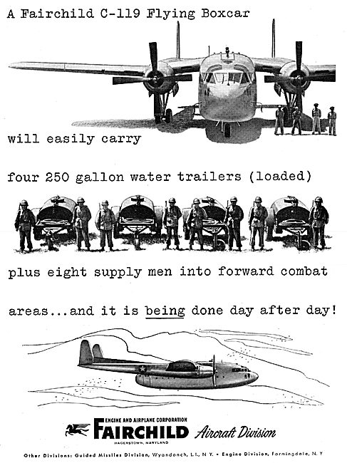 Fairchild C-119 Flying Boxcar                                    