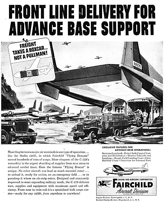 Fairchild C-119 Flying Boxcar                                    